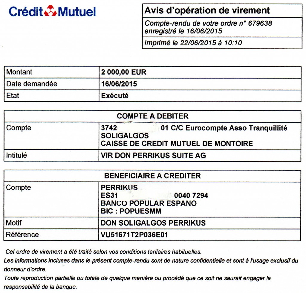 Virement Perrikus juin 2015